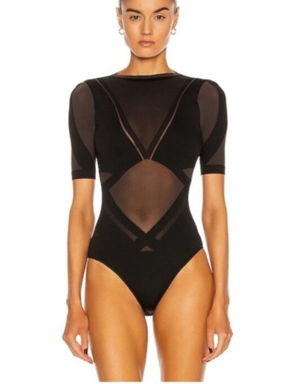 Wolford x adidas Sheer Motion Bodysuit Size XS